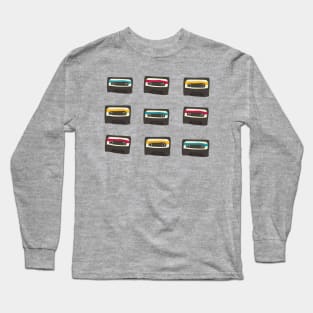 cassette tape set Long Sleeve T-Shirt